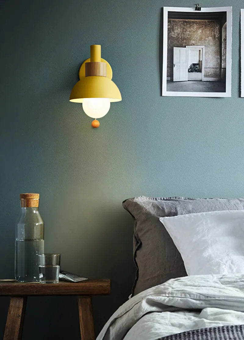 Lovely round wall sconce