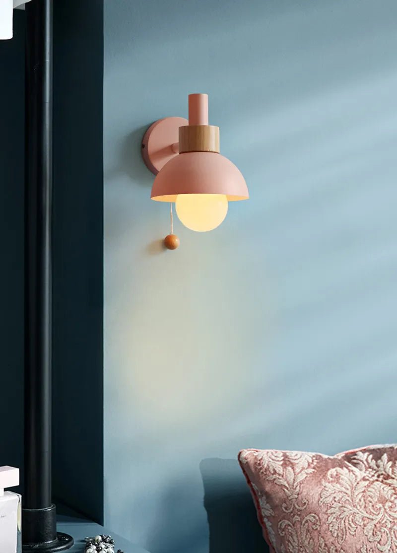 Lovely round wall sconce