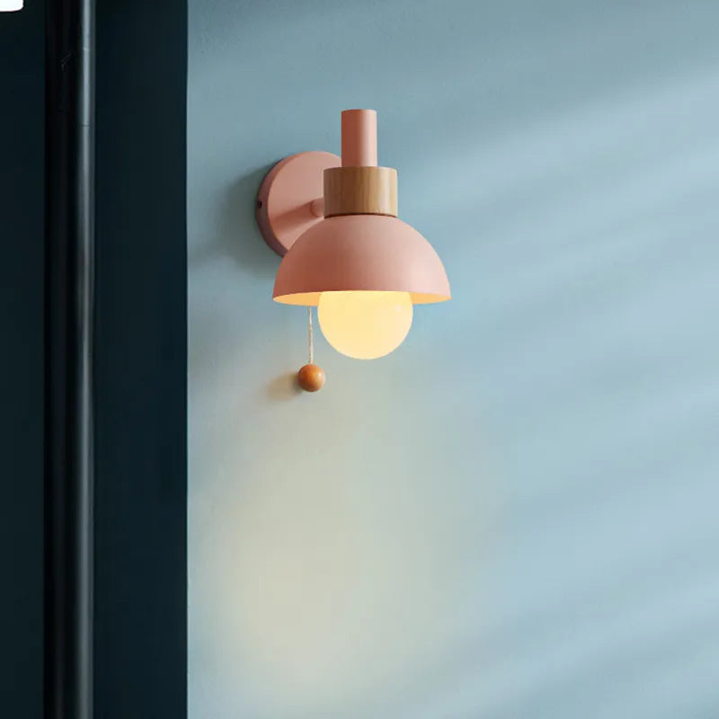 Lovely round wall sconce