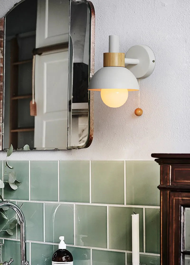 Lovely round wall sconce