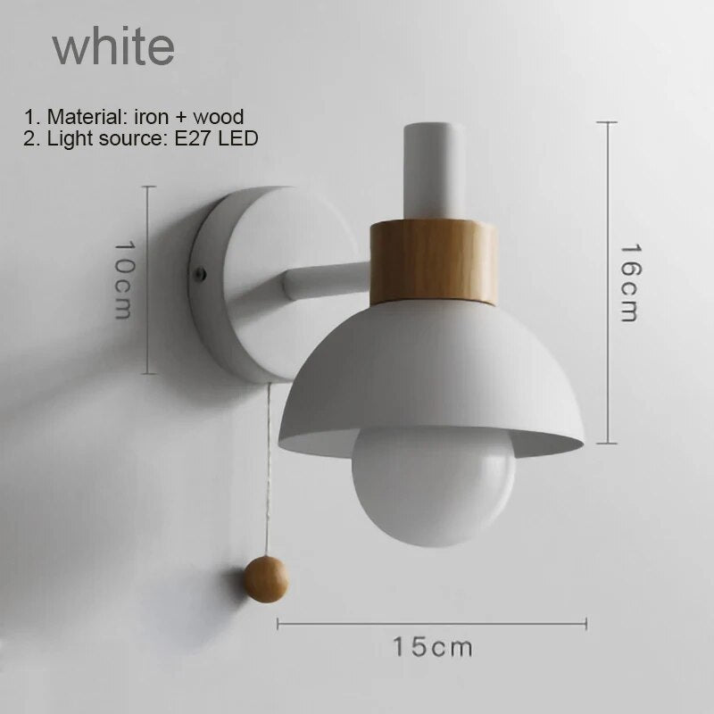 Lovely round wall sconce