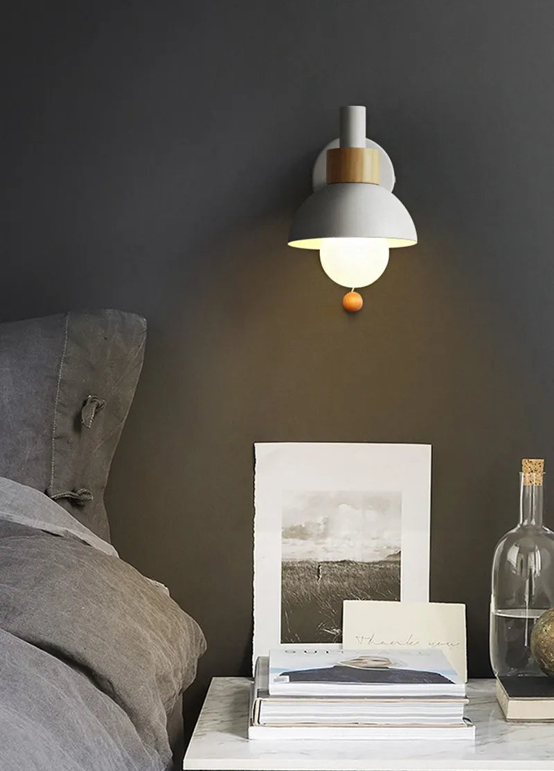 Lovely round wall sconce