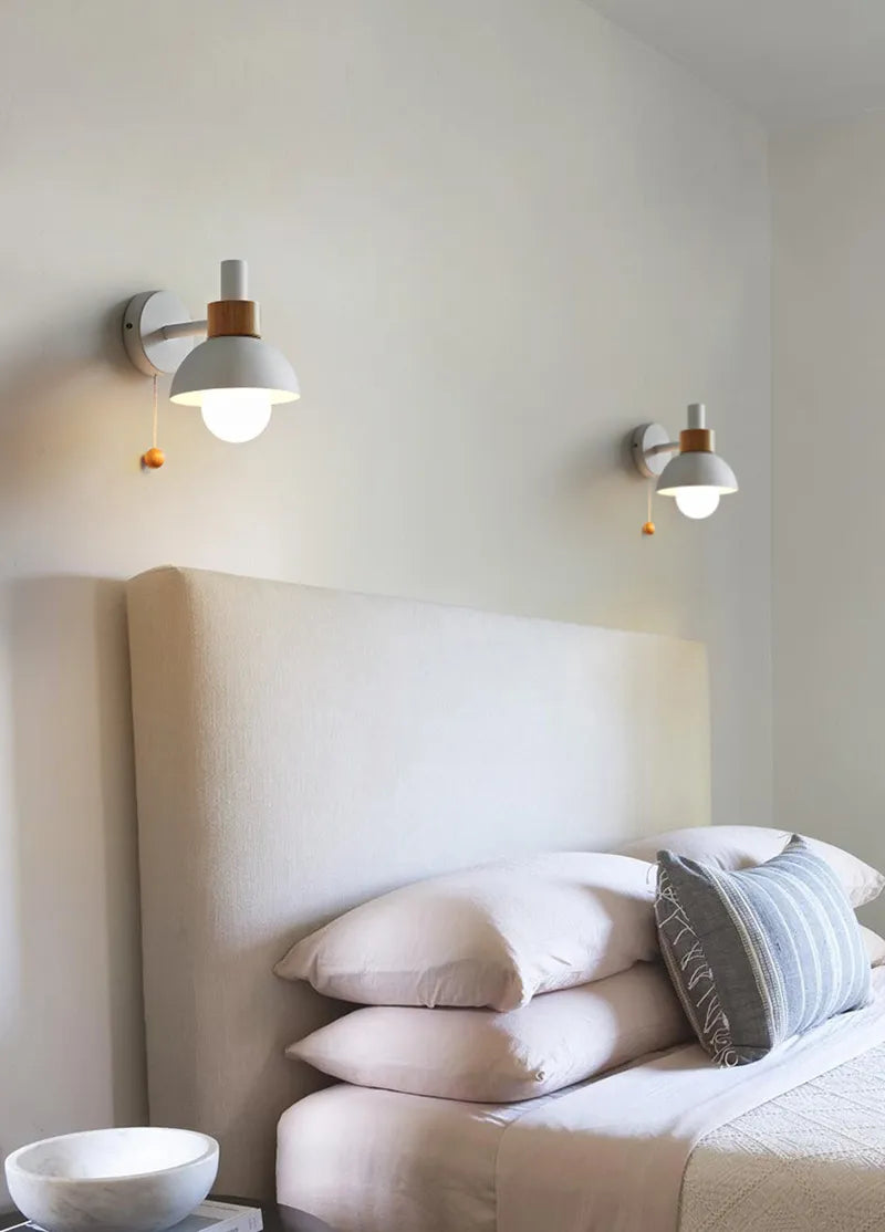 Lovely round wall sconce