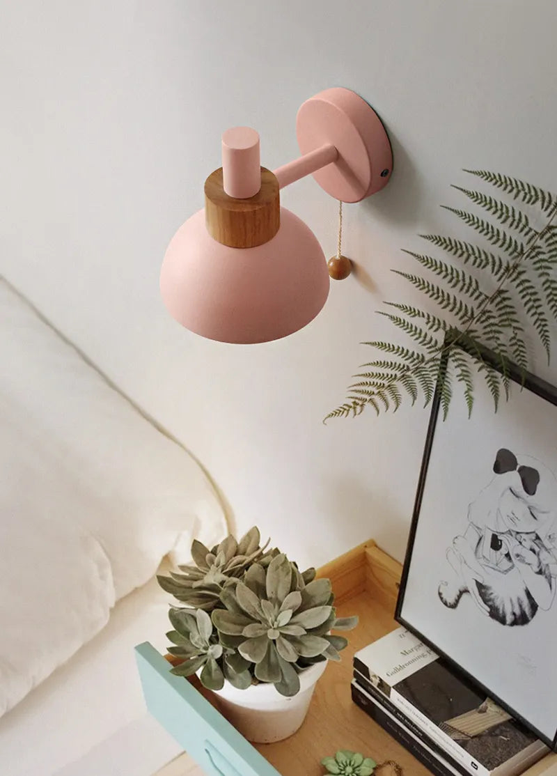 Lovely round wall sconce