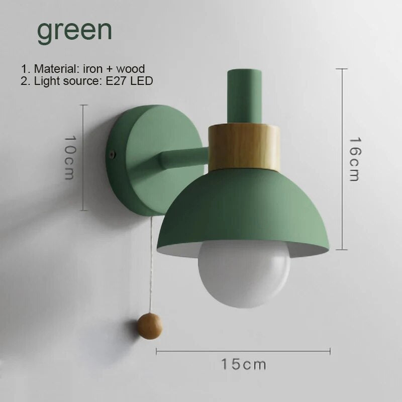 Lovely round wall sconce