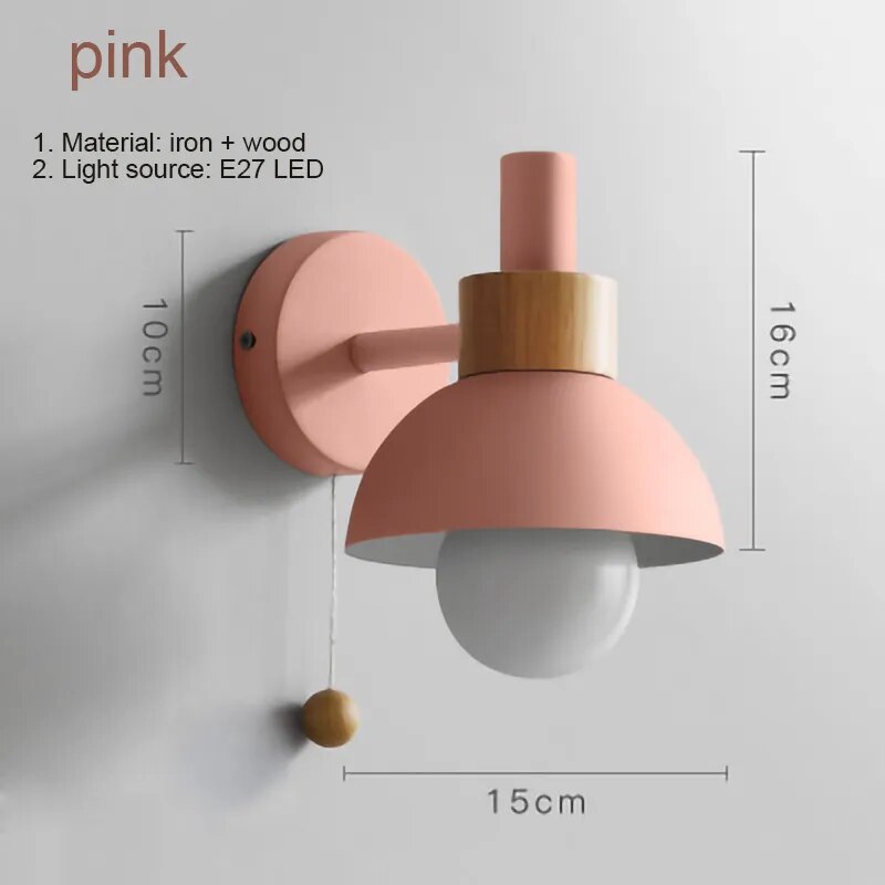 Lovely round wall sconce