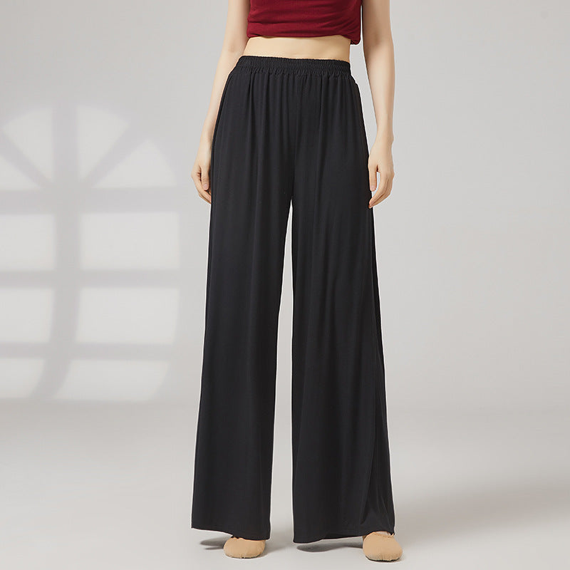 🛍️High Elastic Casual Stretchy Wide Leg Pants