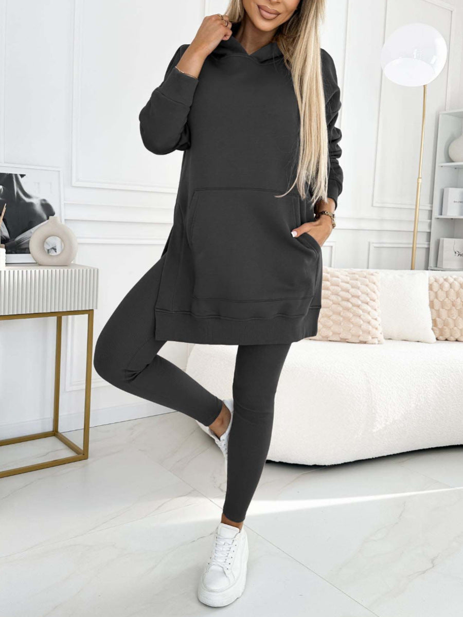 Women's Stylish Hoodie & Pants Set