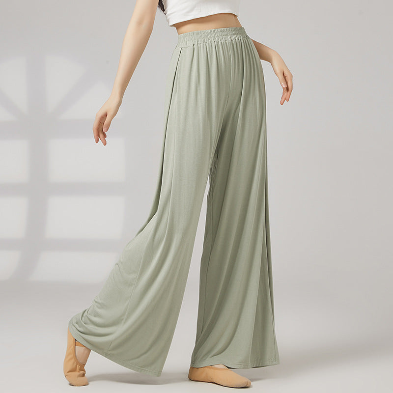 🛍️High Elastic Casual Stretchy Wide Leg Pants