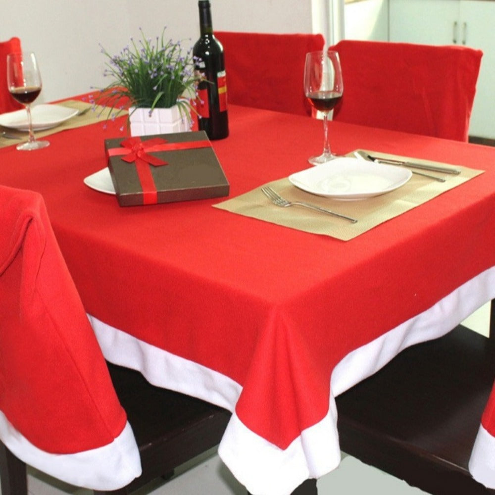 Christmas Chair Set and Tablecloth Set