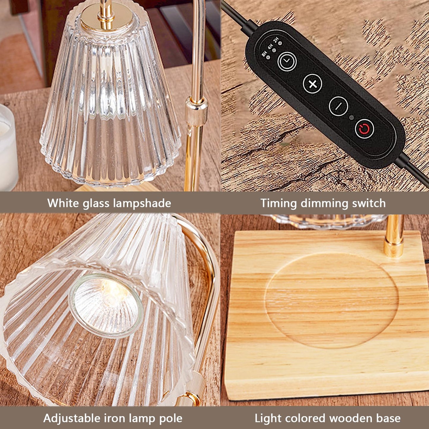 Crystal Candle Warmer Lamp