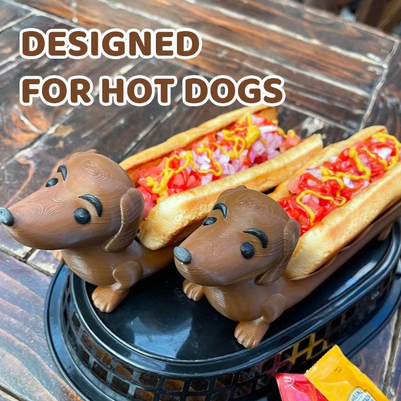 🌭 Dachshund Tray - Cute Shape, Fun Dining Experience! 🐶✨