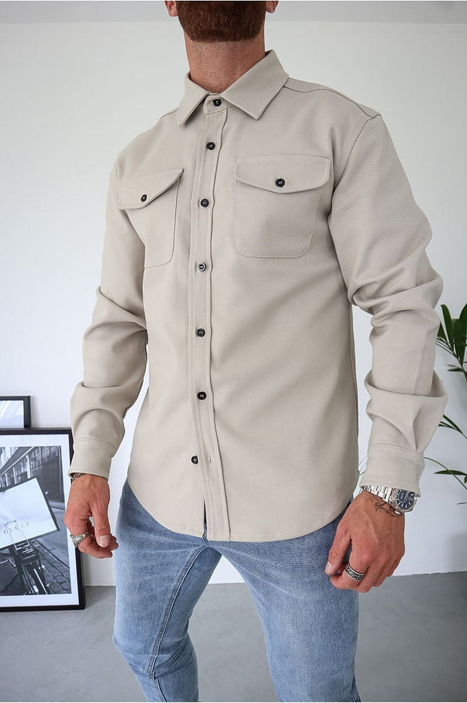 Button Down Shirt Jacket (Buy 2 Free Shipping)