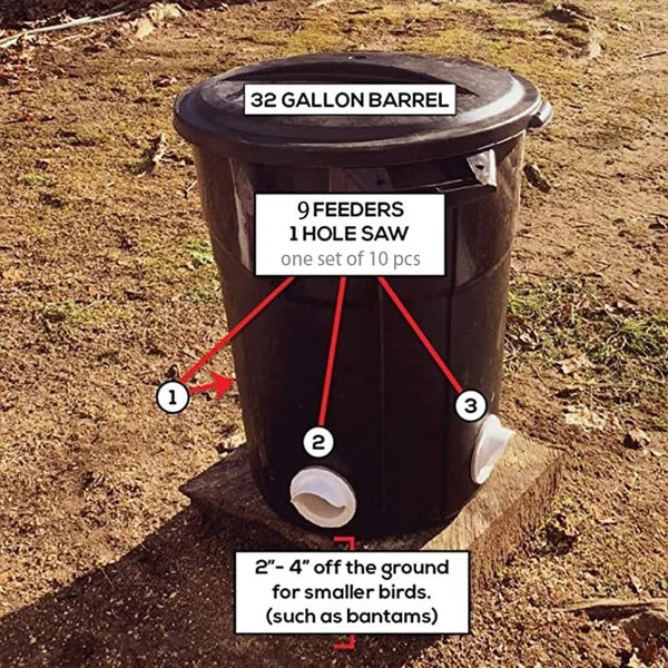 🔥 DIY Chicken Feeder