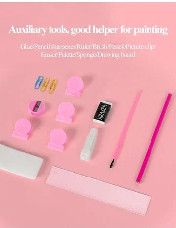 💗Deluxe 6-In-1 Art Creativity Set🎁The Best Present For Kids