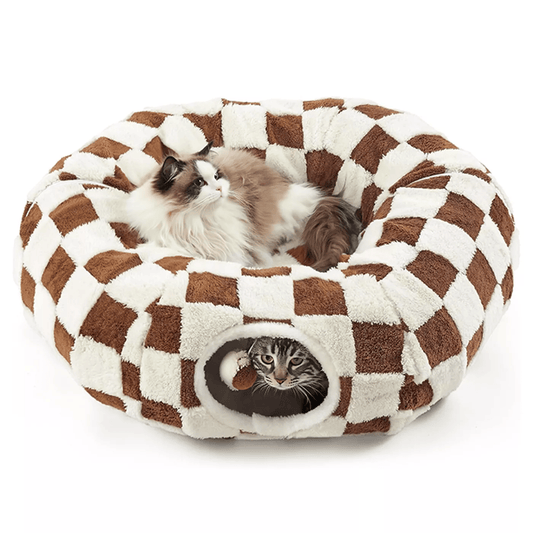 🔥Lesure Cat Tunnel Bed for Indoor Cats✨