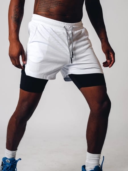 ✨Men's 2 in 1 quick-dry gym shorts