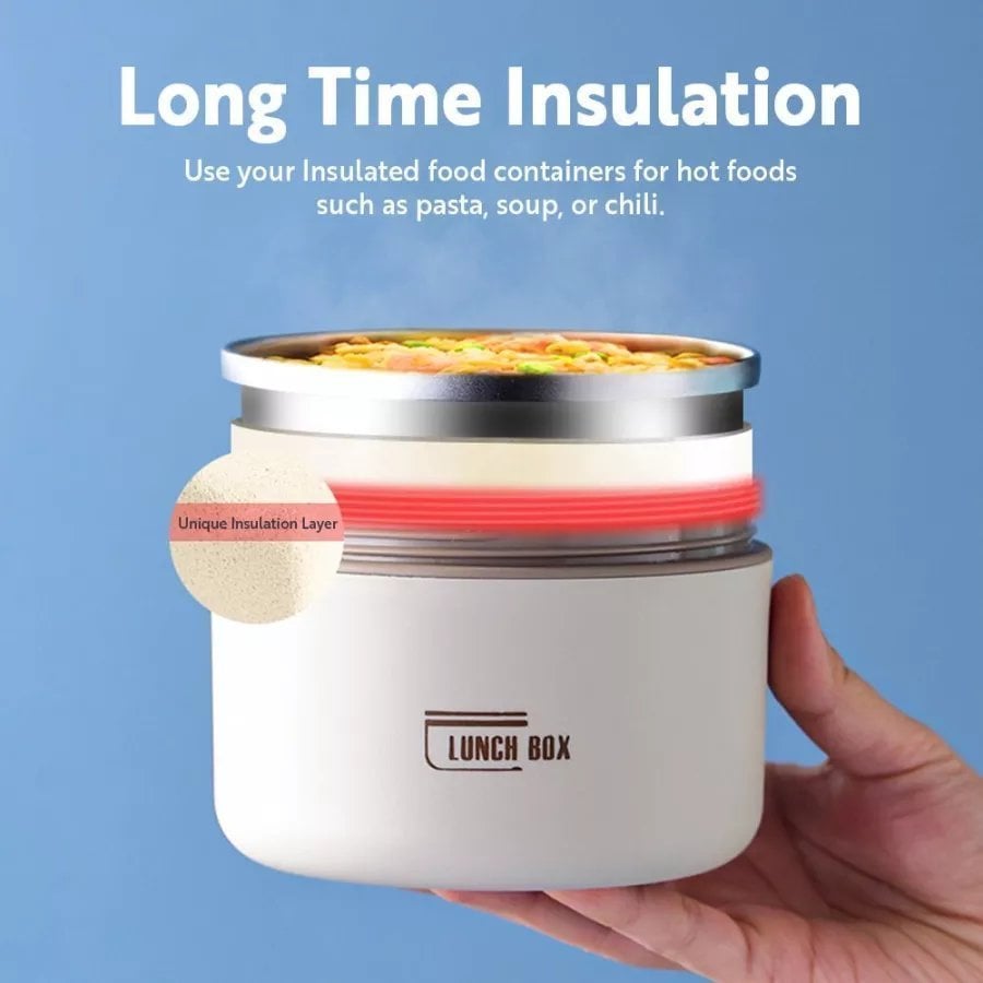 Portable Insulated Lunch Container Set - BUY 2 FREE SHIPPING
