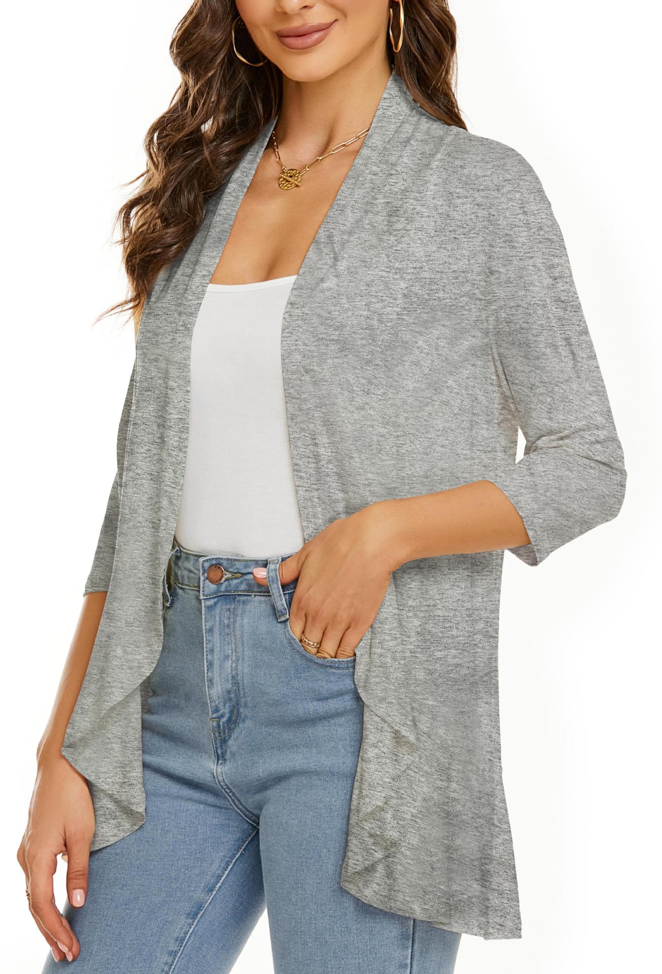 🔥🌺-Women's Casual Lightweight Open Front Cardigans