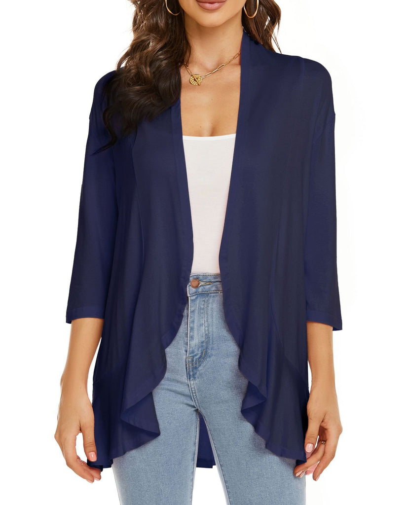 🔥🌺-Women's Casual Lightweight Open Front Cardigans