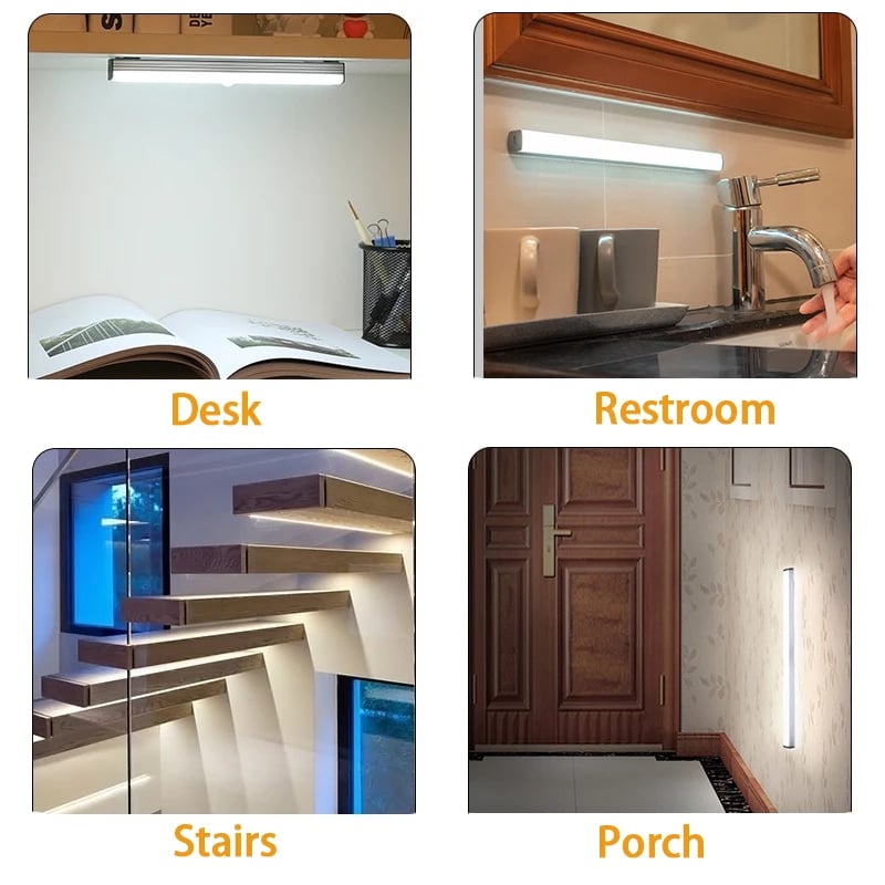 🔥BUY 2 GET 1 FREE💡Punch-free Smart Sensor Magnetic Rechargeable LED Lights