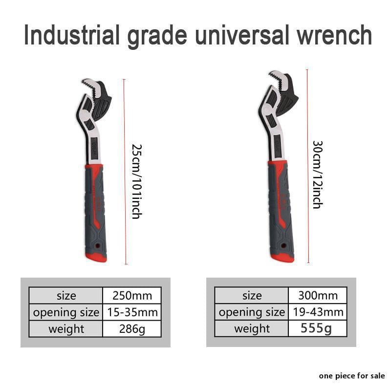 Multifunctional Self-locking Wrench,Multi-model Pipe Flexible Wrench