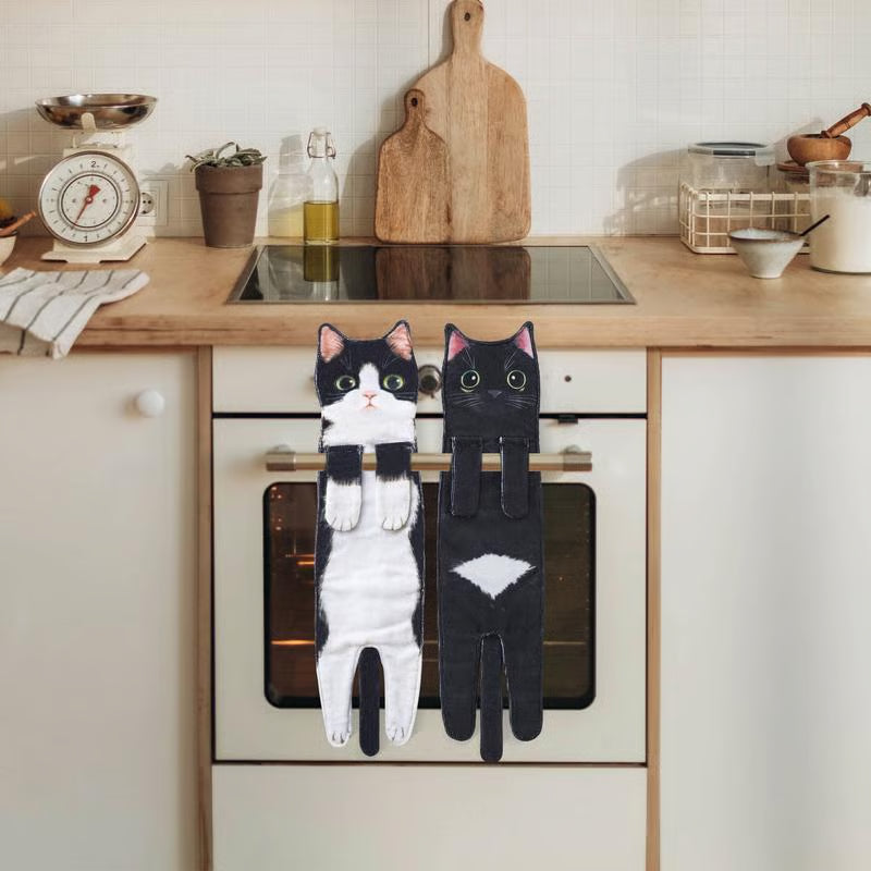 ✨😺Cute Cat Hand Towel🐾