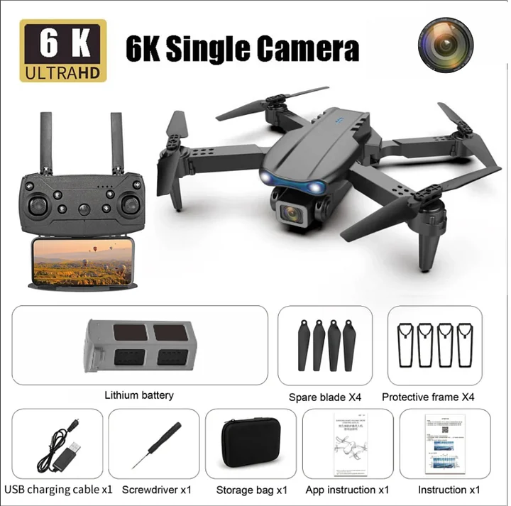 🎁🚁-LATEST Drone with 6k UHD