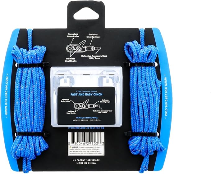 🔧Rollercam 6-Pack Rope Roller with Accessory Cord and Carry Case
