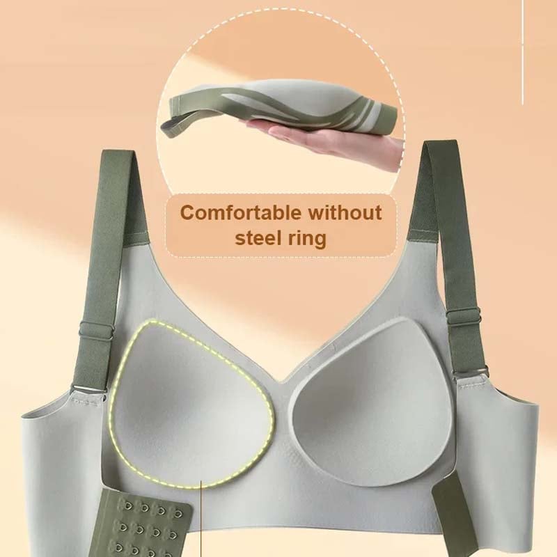 🔥🎁Super gather bra | Wireless Push-up Bra👍No more sagging breasts