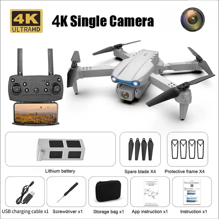 🎁🚁-LATEST Drone with 6k UHD