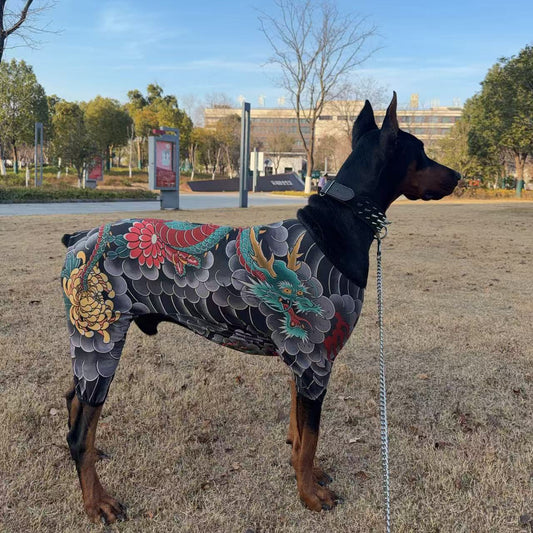 50%off- Pet Tattoo-Print Apparel — Four-Legged Suit for Cats & Dogs (Suitable for All Seasons)