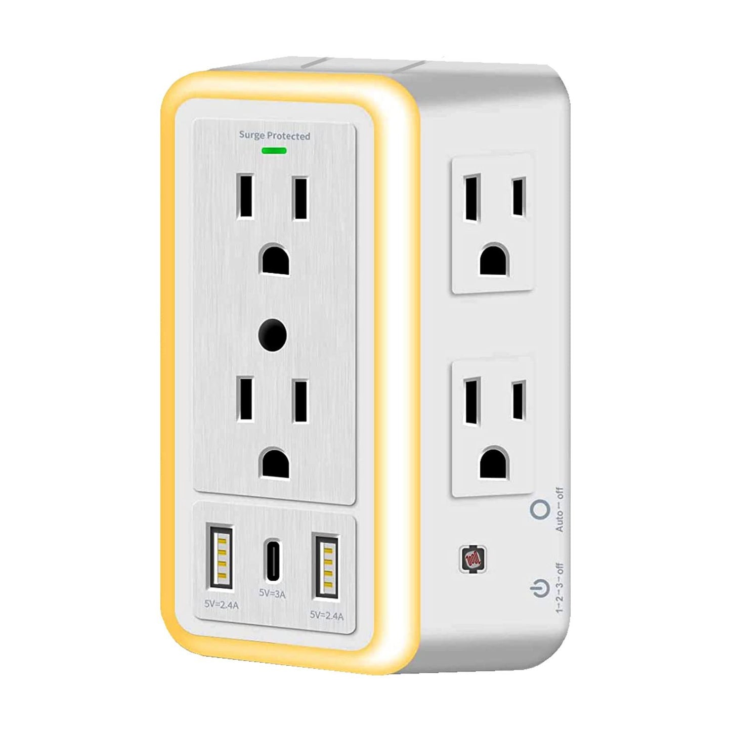 ✨🔥 Multi Plug Outlet Surge Protector