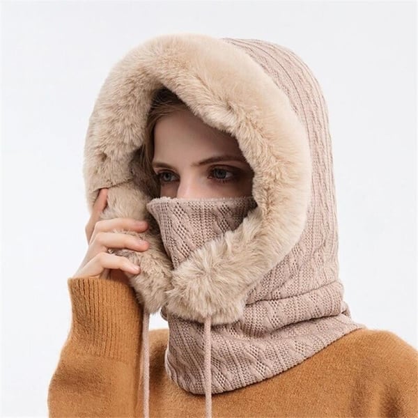 🔥🔥Warm Knitted Windbreaker Hat For Winter
