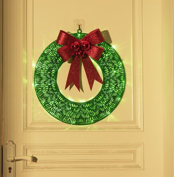 💖Outdoor Christmas LED wreath