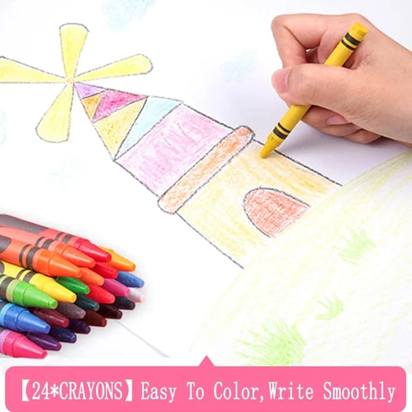 💗Deluxe 6-In-1 Art Creativity Set🎁The Best Present For Kids
