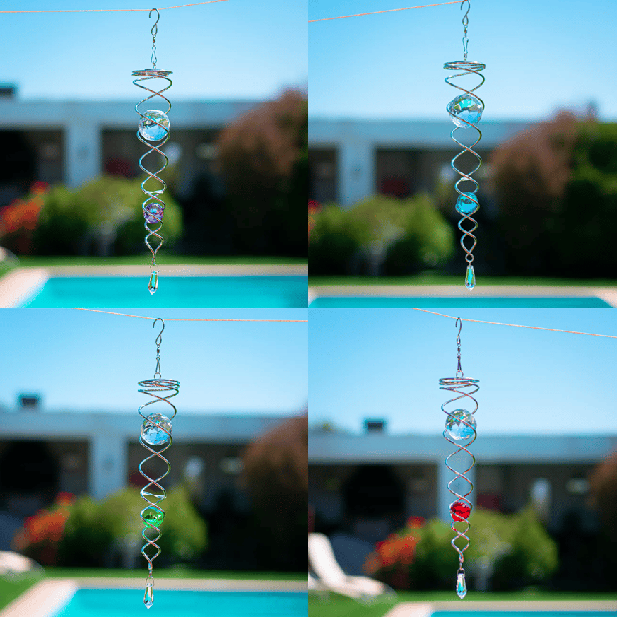 Decorative Spiral Wind Chimes