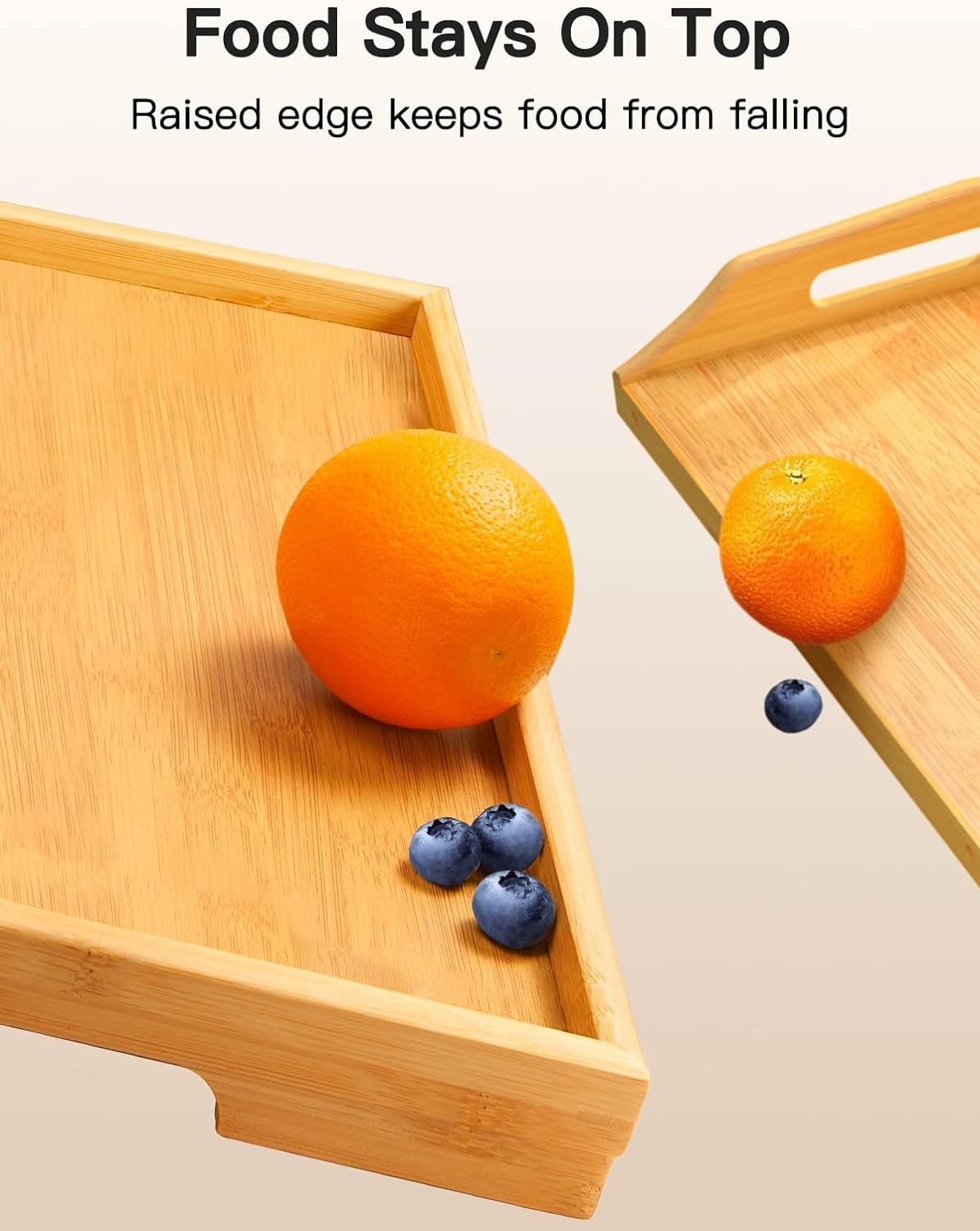 Bamboo Folding Bed Tray Table