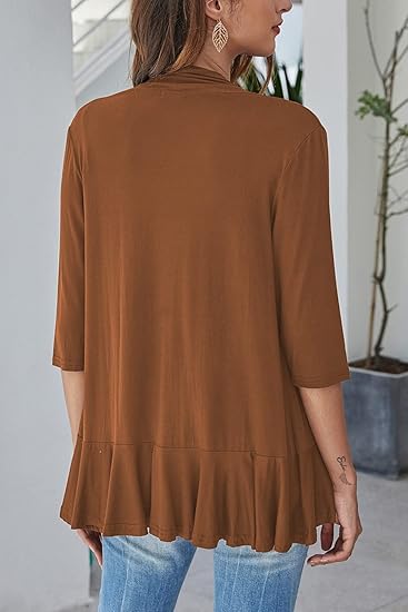 🔥🌺-Women's Casual Lightweight Open Front Cardigans