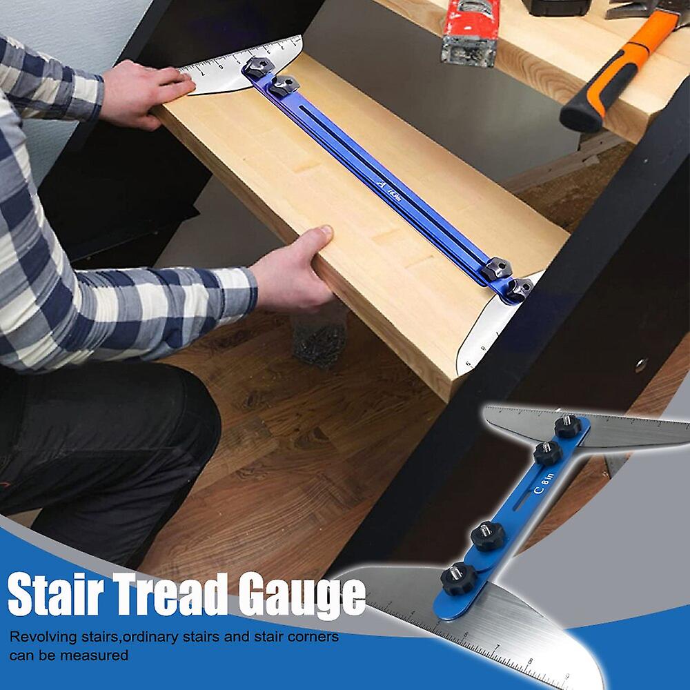 Stainless Steel Stair Measuring Ruler - Buy 2 and get free shipping!