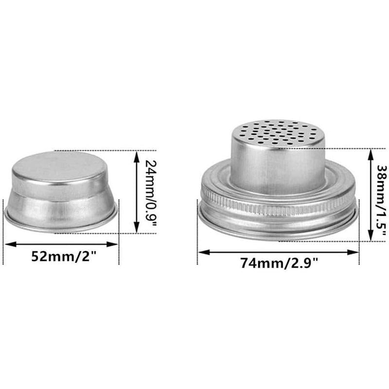🧂Universal Mason Jar Shaker Lids