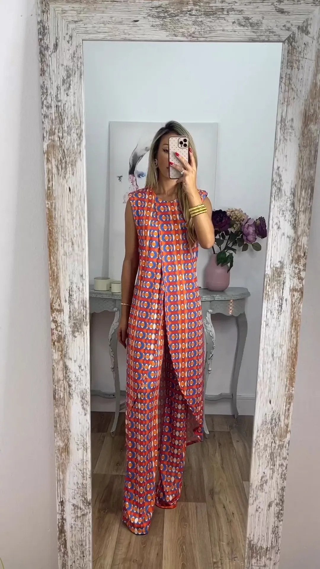 Abstract Printed Comfy Suit For Women (Buy 2 Free Shipping)