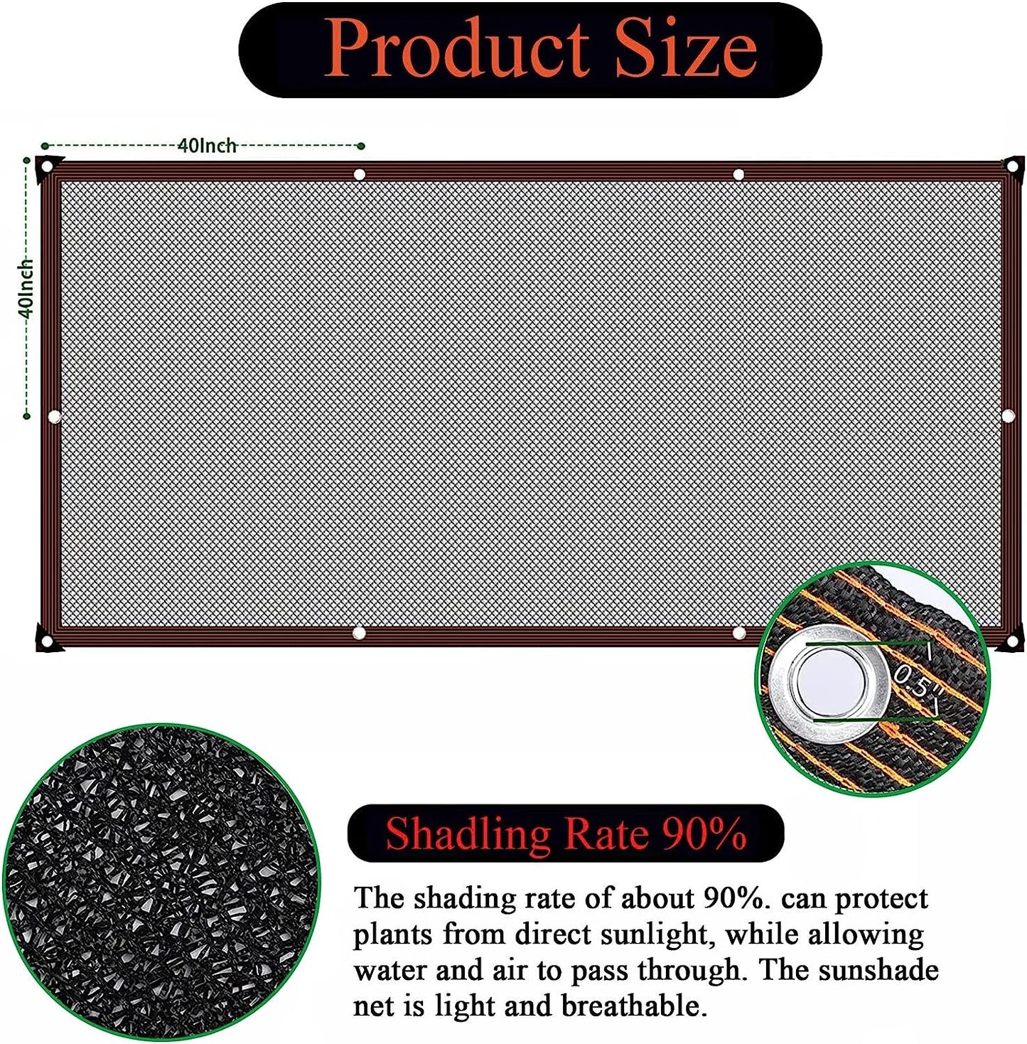 🔥🌞-Outdoor courtyard shade net
