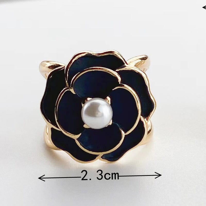 Buy one get one free-Camellia Scarf Buckle