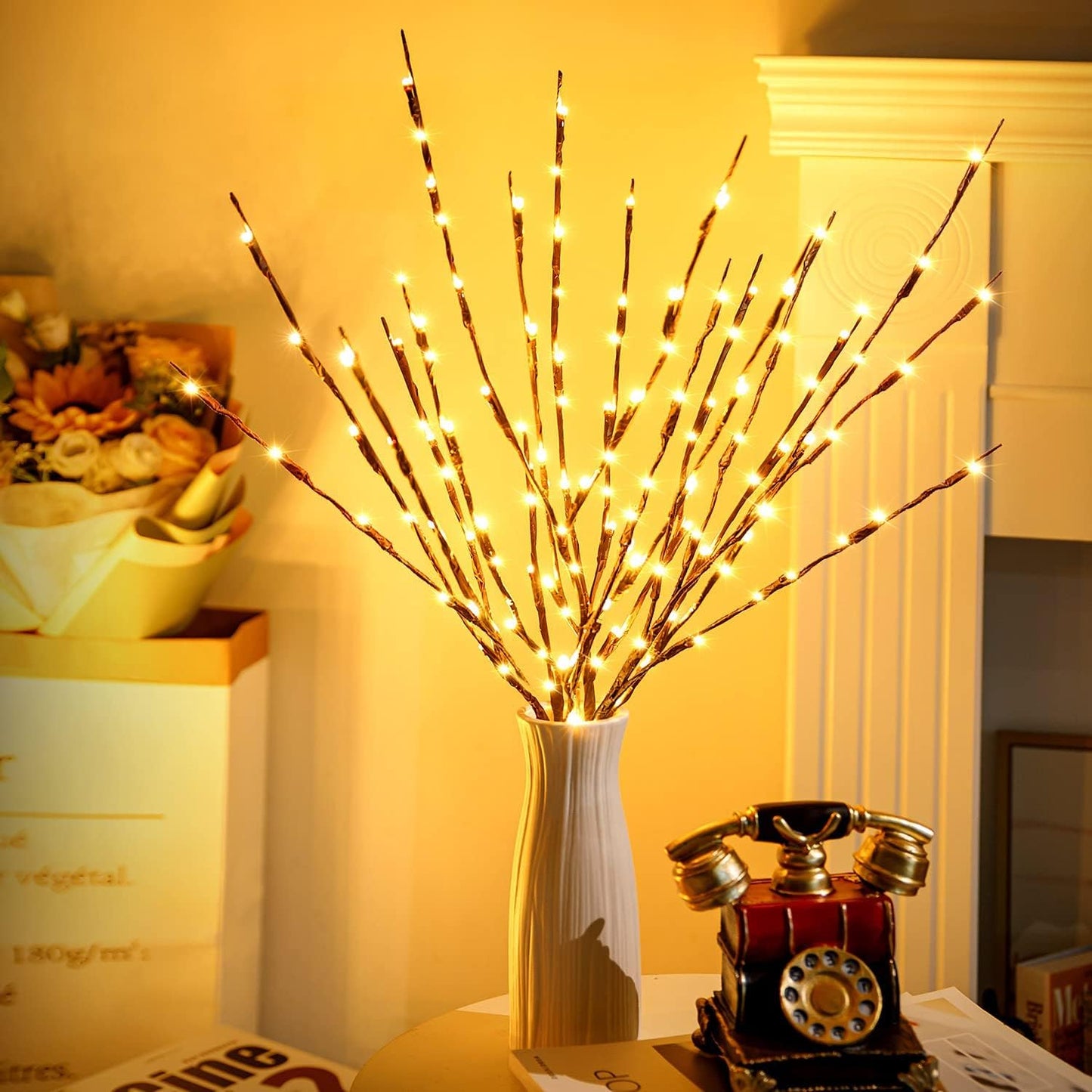 🎅-Led Branch Light