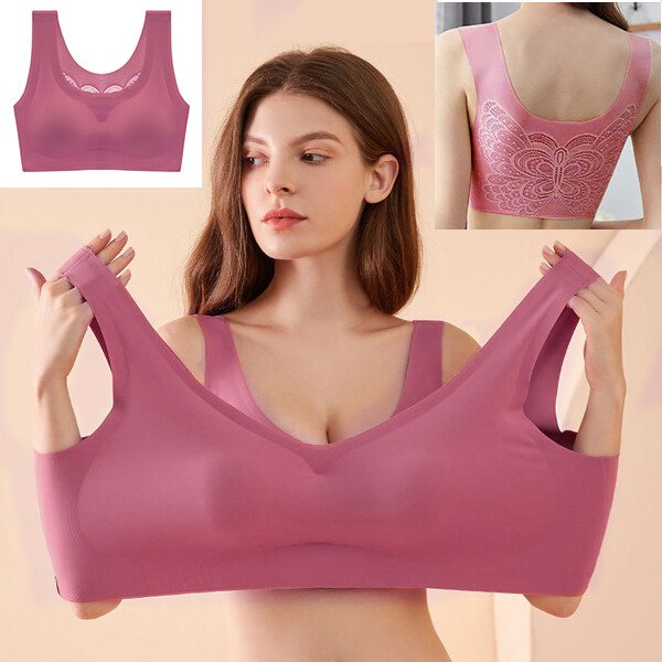 🔥🔥-ULTRA-THIN PLUS SIZE ICE SILK COMFORT BRA