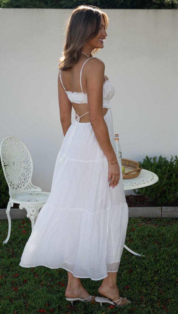 Women Sleeveless Stitching Swing Maxi Dress (Buy 2 Free Shipping)