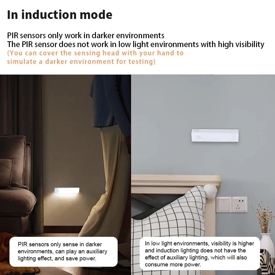 🔥BUY 2 GET 1 FREE💡Punch-free Smart Sensor Magnetic Rechargeable LED Lights