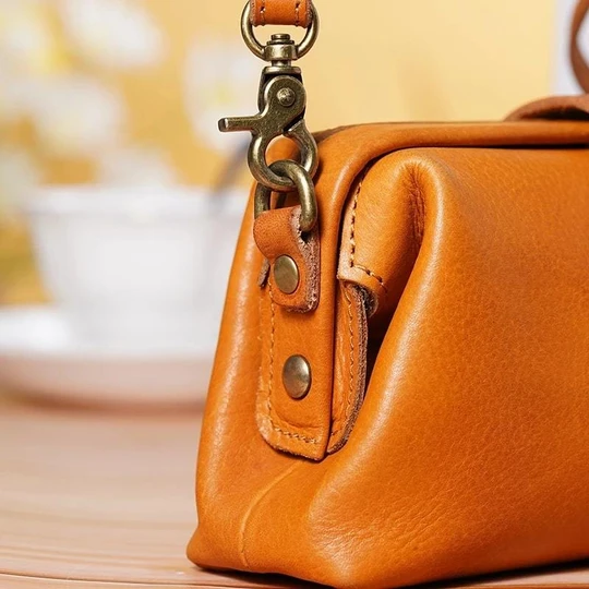 🎁This Week's Special Price $36.92💥Real Leather Retro Handmade Bag