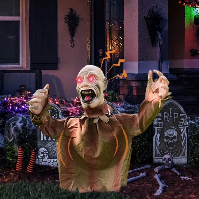 🔥🔥🎃Swing Ghost Voice Control Decorative Props